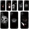 Black Cat Cover for Motorola Moto G67 G57 G56 G86 Power 5G G04 G05 G06 4G G96 G100 Pro G54 G85 G84 E15 G15 G24 Phone Case