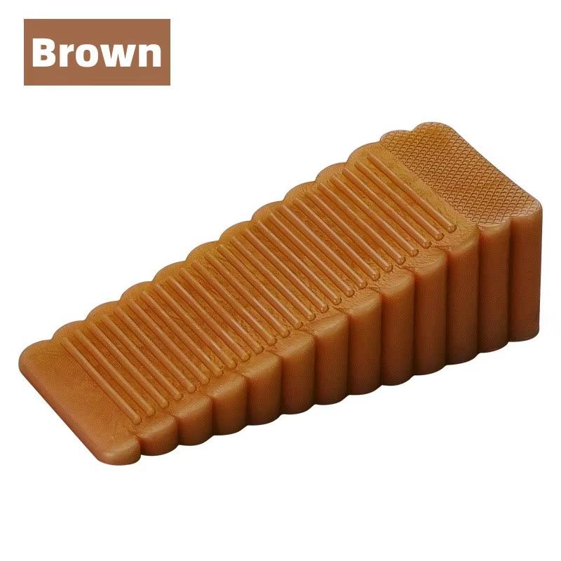 Blocca Porte in Silicone Sicurezza Cuneo Casa Ufficio Fermaporta Posteriore Anti collisione Protezione Pavimento Muro Robusto