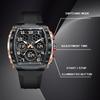FOXBOX Top Brand Luxury Watches Men Dual Display Military Watch Luminous Waterproof Clock Business Casual Quartz Mens Wristwatch