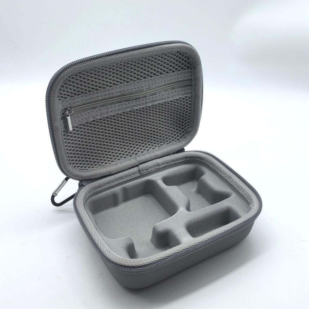 For DJI Action Osmo Nano Storage Bag with Wrist Strap PU Velvet Thumb Camera Set Accessories Bag Travel Portable Carrying Box