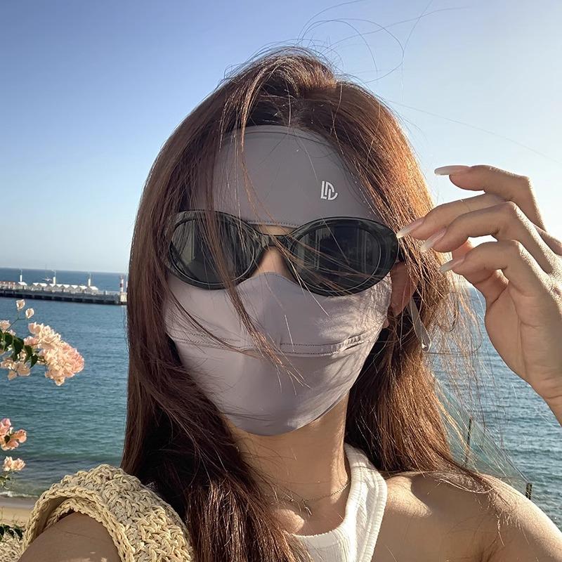 Women's Summer UV Protection Ice Silk Face Mask