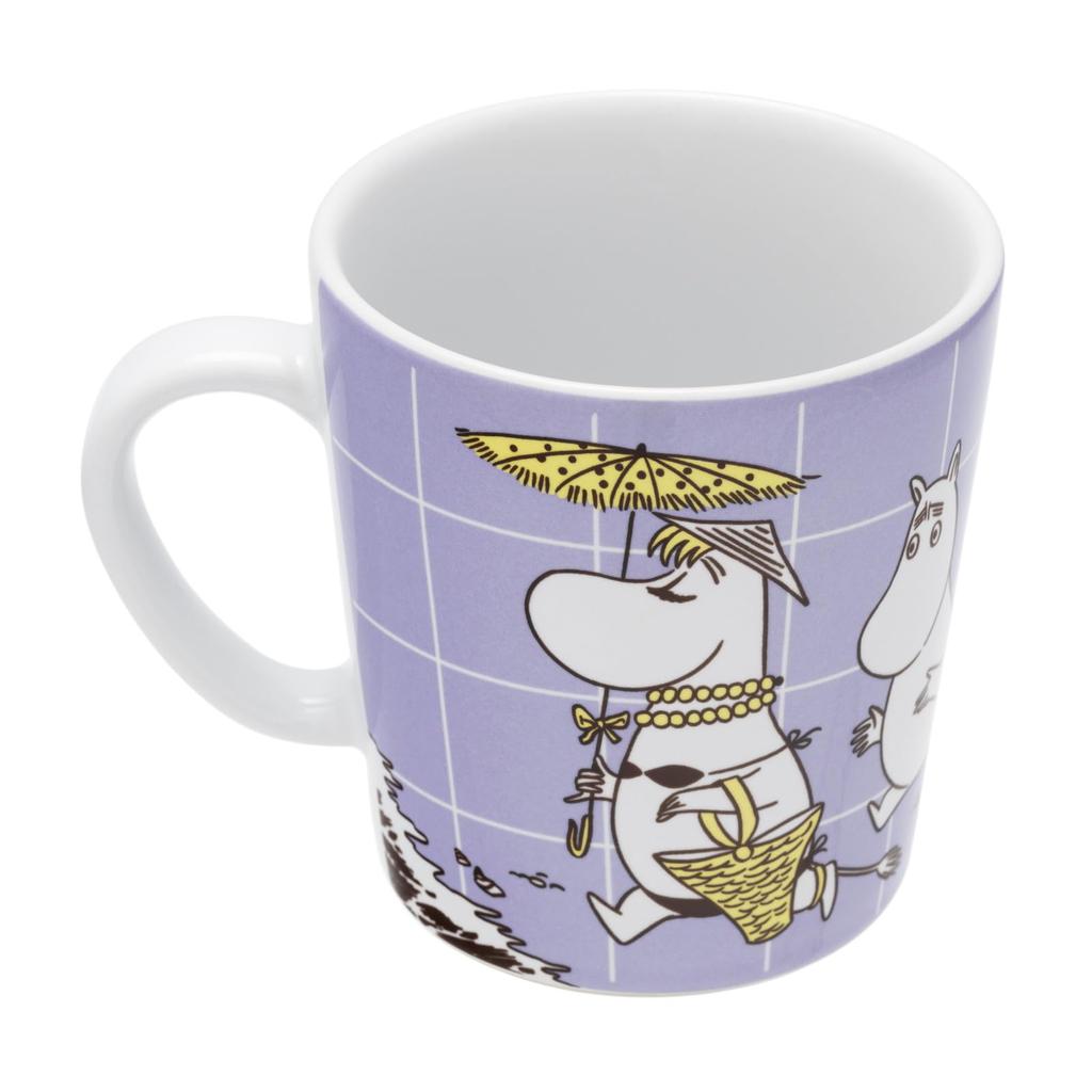 Moomin Arabia Moomin POP Mug Moomin 280ml [Officially Imported] Pair, & Snorkmaiden, Approx.