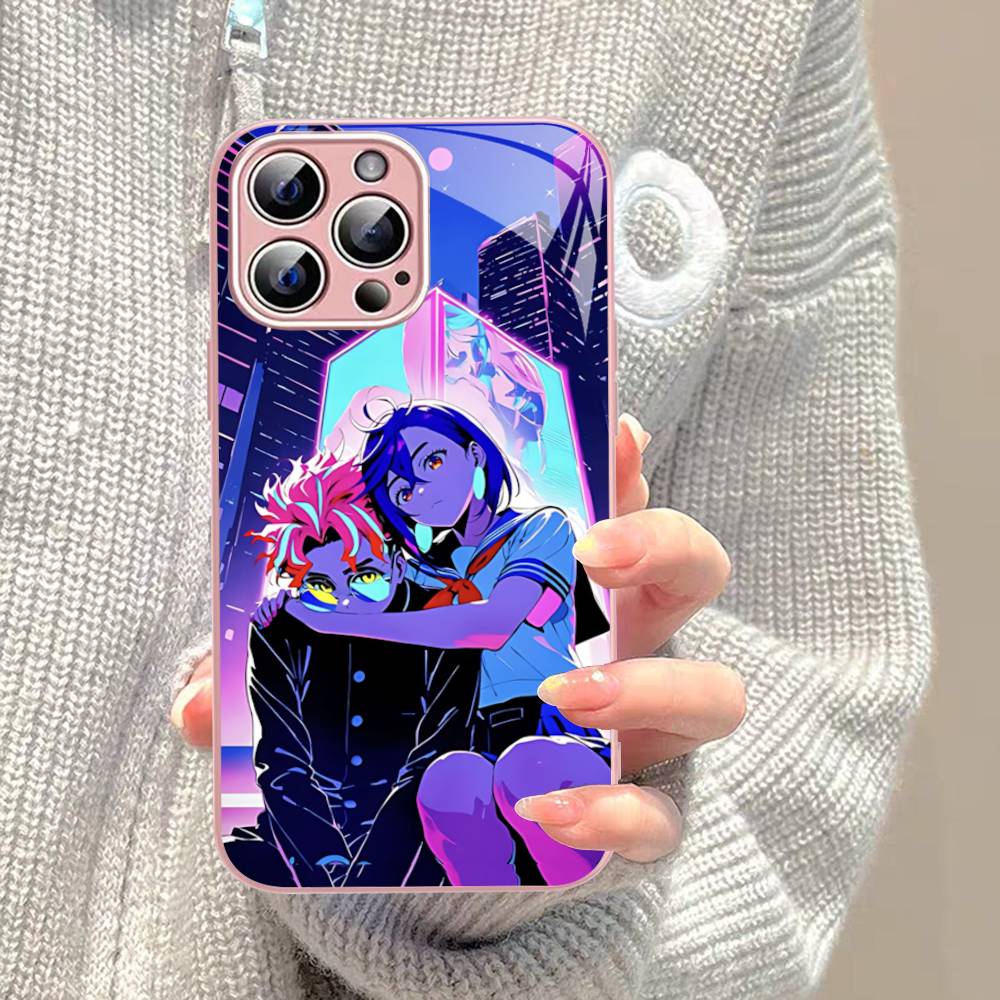 Hot Blooded Fantasy D-DandadanS Anime For IPhone 14 13 12 Mini 11 Pro XS Max X XR 14 Plus Tempered Glass Cover