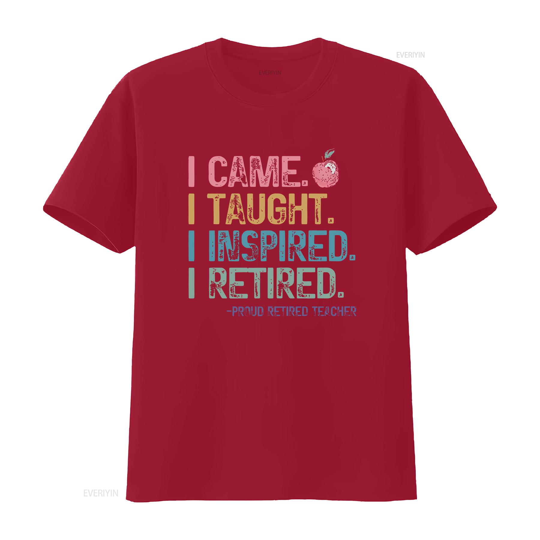 

Retired Teacher T Shirt Retirement for s Women Appreciation Officially vintage Washed homme streetwear Casual Soft Stretched S