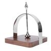 Napkin Holder Exquisite Stainless Steel Walnut Napkin Dispenser with Weighted Arm for Kitchen Restaurant Hotel