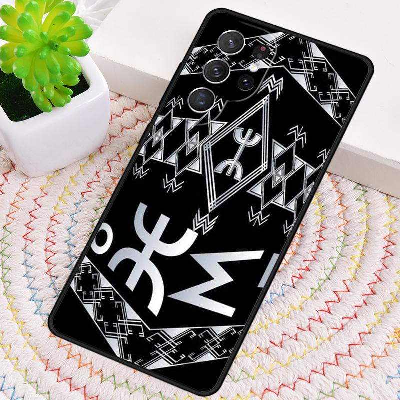 Amazigh Symbol Berber Academy Phone Case for Samsung Galaxy note 10 pro S26 Ultra S23 S24 FE S25 S21 S22 PLUS shockproof Cove