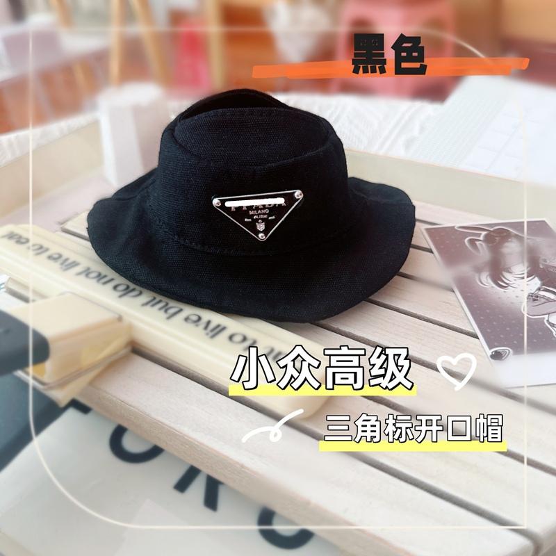 Für 17cm Labubu Hut Sit Party Macaron Outfit Puppe Eimer Fischerhut Niedliche Puppenzubehör Taiyaki Stirnband Kinder Mädchen Spielzeug