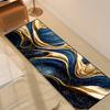 1Pcs Anti Fatigue Kitchen Rugs Abstract Area Print Waterproof Non-Slip Thick Cushioned Kitchen Mat Heavy Duty Comfort Standing Mat for Kitchen
