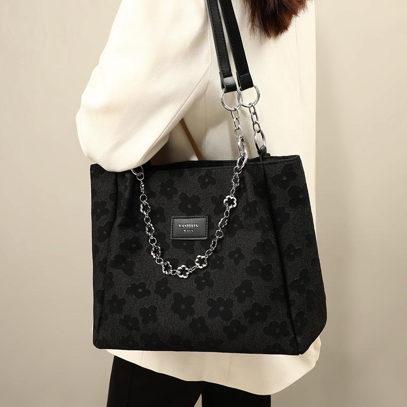 New VINEY Fabric Handbag, Shoulder Bag, Tote, Shopping Bag Medium Women's Multicolor W420C7HA