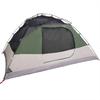 Dome Camping Tent for 4 Persons Green Waterproof