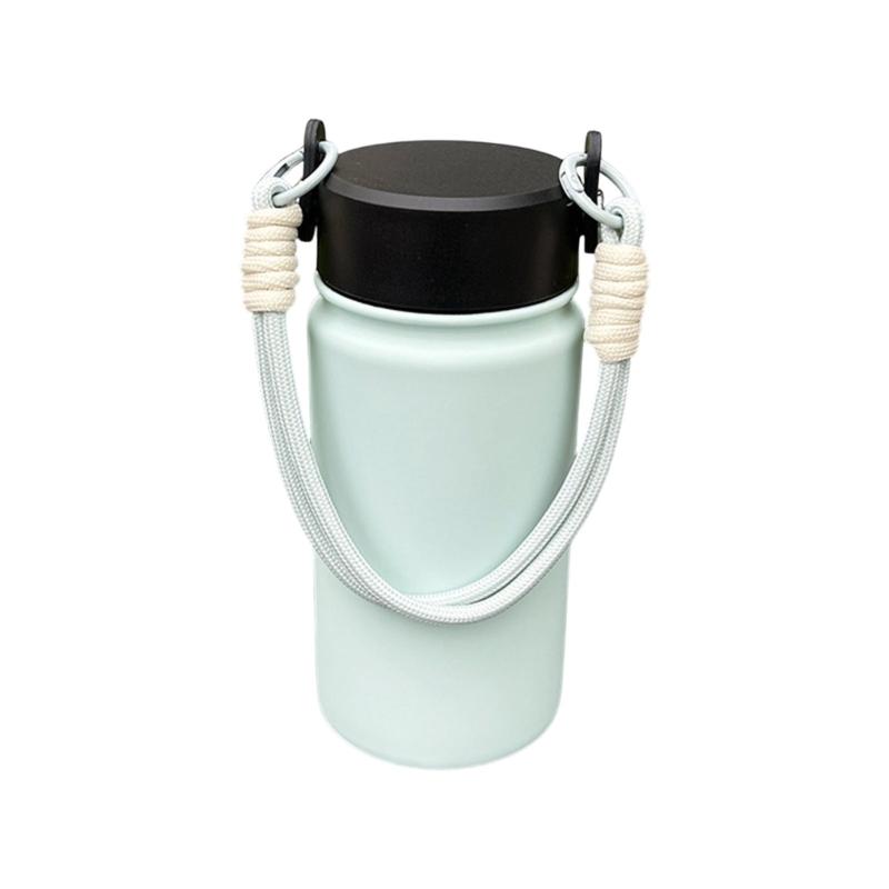 Thermosbekers 350ml Draagbaar Ontwerp met Handvat Lekvrij Geïsoleerde Tumblers Voor Sportschool Kantoor Dagelijks Gebruik