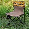 Portable Outdoor Folding Chair - Ideal for Camping, Fishing, Beach, and BBQs with Durable Oxford Cloth Seat