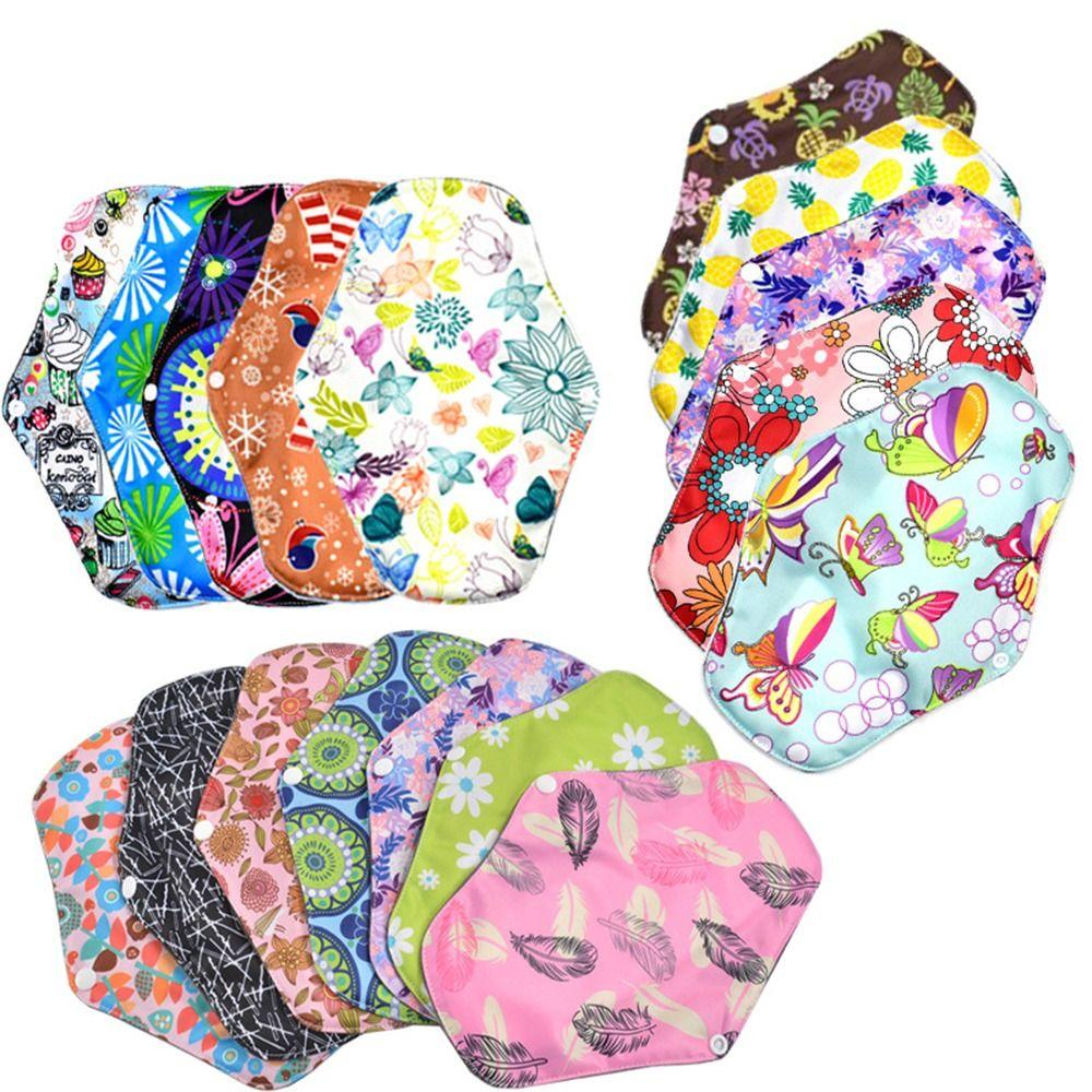 Ecological Cloth Pads Monthly Absorbent Menstrual Female Hygiene Sanitary Napkin Women's Tampons