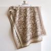 Winter High Grade Faux Cashmere Shawl Women Black Vintage Classic Paisley Floral Motif Thick Cozy Warm Large Wrap Scarf