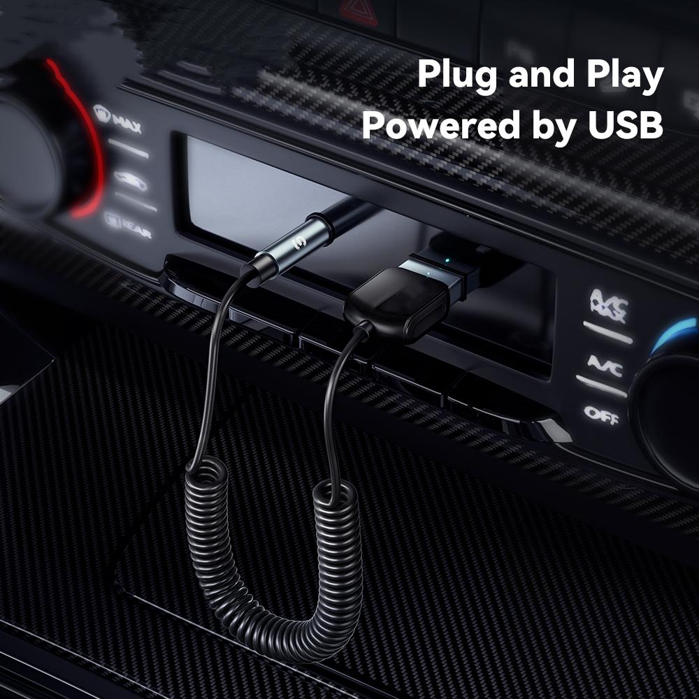USB Bluetooth Aux Adapter Dongle USB Auf 3,5mm Jack Audio Drahtlose Freisprecheinrichtung Kit Für Auto Stereo Empfänger USB Sender
