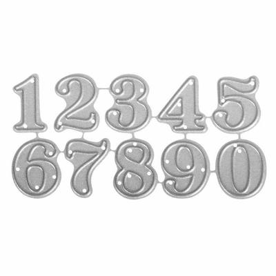Cutting Die 1.9 X 0.8 Cm - Small Numbers