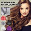 Temporary Hair Color Wax DIY Mud One-time Molding Paste Dye Cream Hair Gel for Hair Coloring Styling Silver Grey 30ml