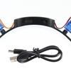 Rechargeable Plush Cat Ears Headband Detachable Electric Cosplay Costume Accessories