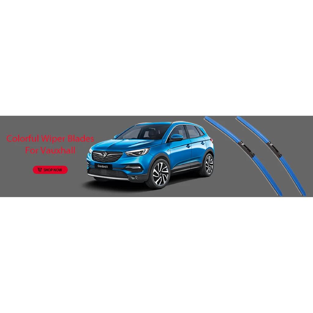 LNJING Colorful Car Wipers For Opel Vauxhall Zafira B A05 2005-2019