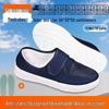 Breathable Anti-static Mesh Shoes with Thick Soft Soles and Non-slip Velcro Canvas