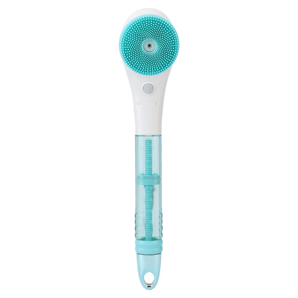 Electric Body Scrubber Brush Skin Friendly Waterproof Long Handle Soft Bristles Detachable Electric