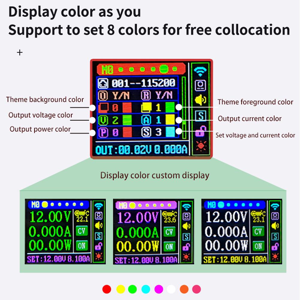 Numerical Control Adjustable DirectCurrent Voltage Step Down PowerSupply Module Large Power 900W