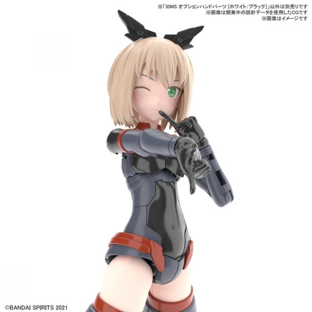 Bandai Spirits 30 MInutes Sisters Option Hand Parts  Wh Bk  [plastic Model Parts Remanufactured In 2024 6]