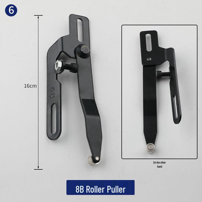 8B High-Speed Sewing Machine Bobbin Holder & Base with Edge Binding Beading Guide
