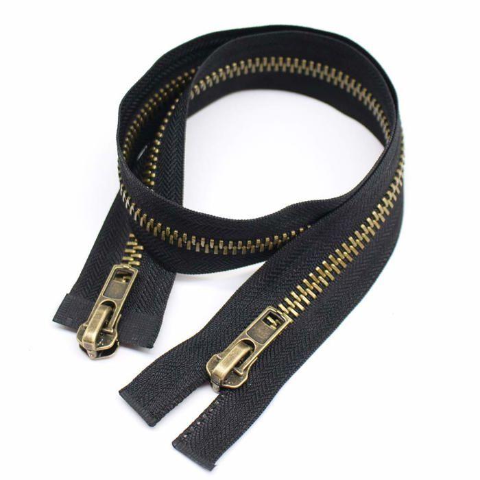 Reißverschluss - byahoga - mz10-68 - 85 cm - 2-Wege - Metall