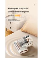 Double Cup Roller, Portable Household Sterilization Mite Removal, Bed Vacuum Cleaner, Strong Suction Large Suction Mite Removal Instrument