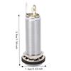 2PCS Metal Guitar Bass Jack 6.35mm Input Output Jack Electric Guitar Parts  For Electric Guitar