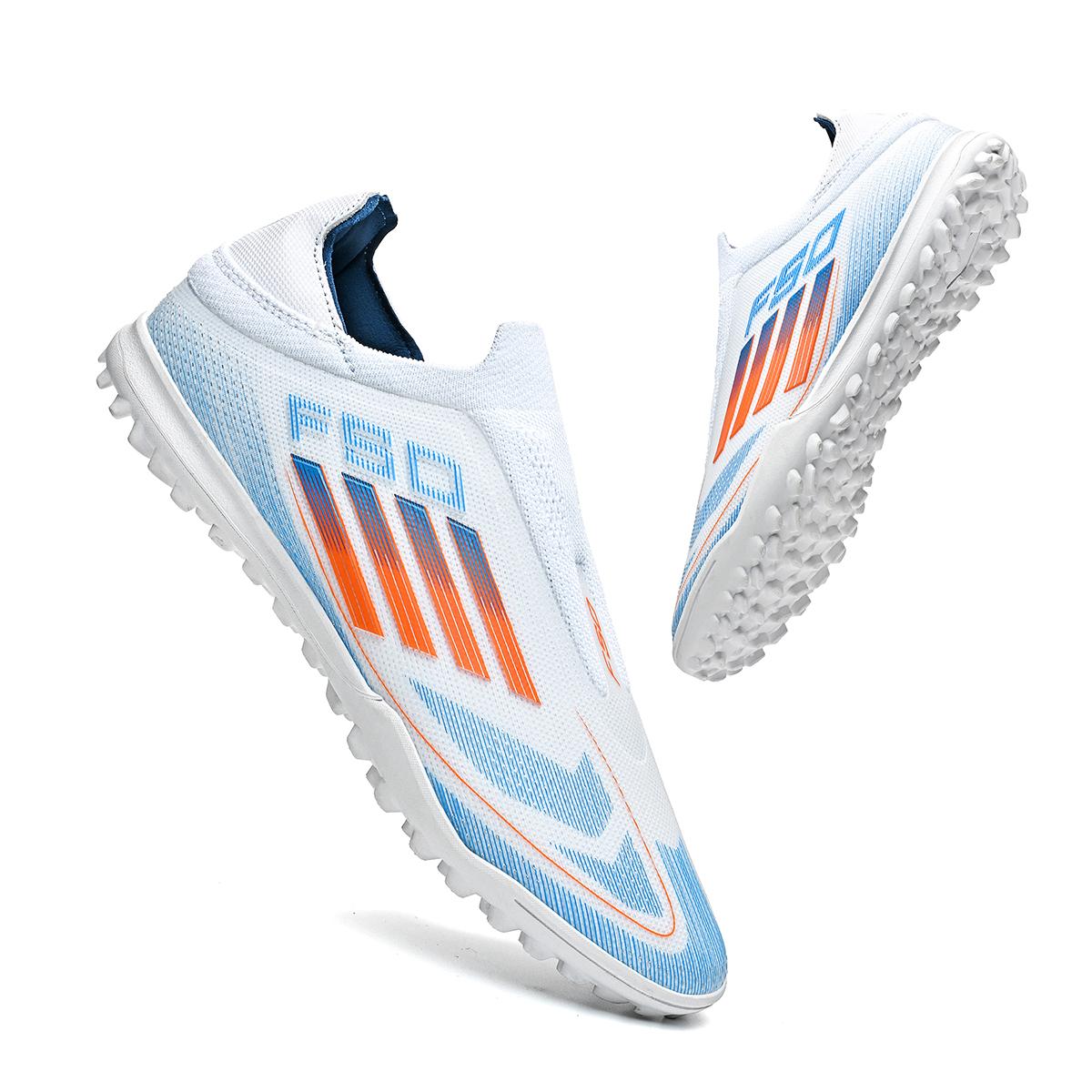 

Sports Men s Soccer Shoes with TF Broken Nails Provide Super Strong Grip and Effectively Protect The Ankle 45