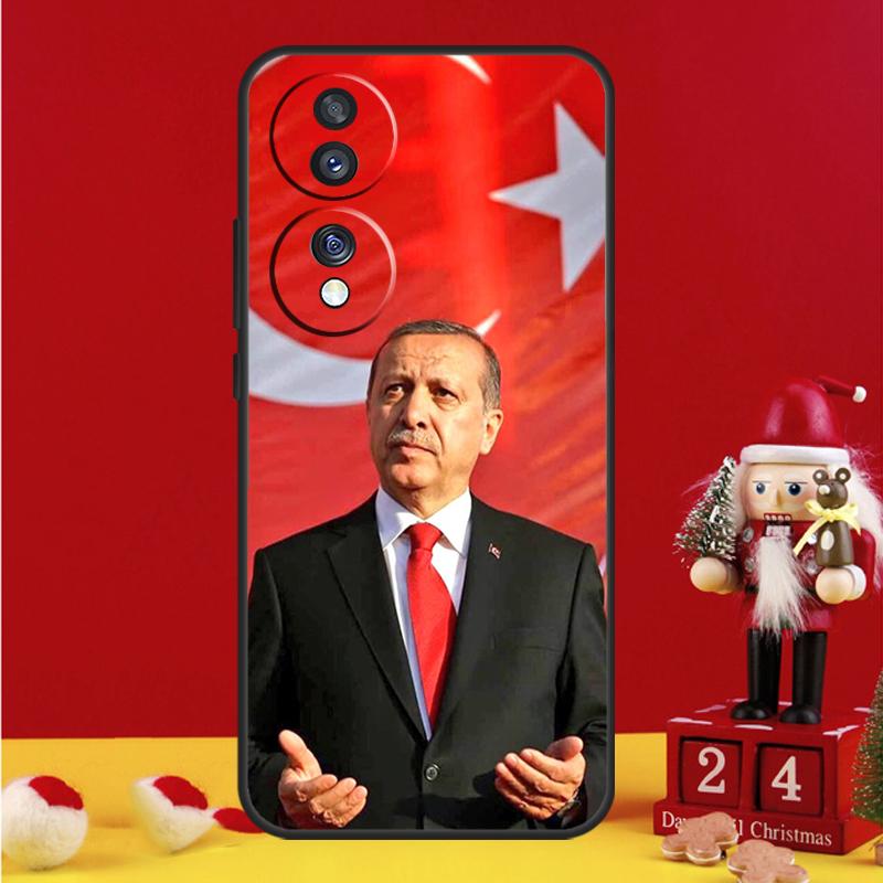 President Turkey Recep Tayyip Case For Honor Magic 8 5 6 7 Pro Honor Win RT 50 70 90 200 400 Lite X8c X9b X9c X9a X9d Cover