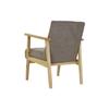 Fauteuil Thyann Naturel Beige Polyester Pin (63 X 68 X 81 Cm)
