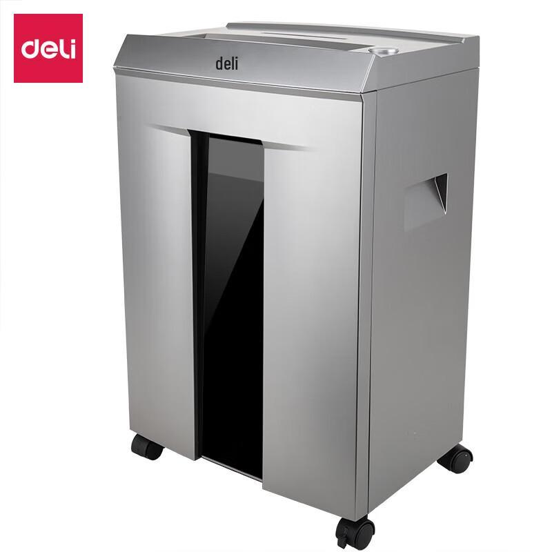 Deli 9958 Commercial 10-Sheet Cross-Cut Paper Shredder