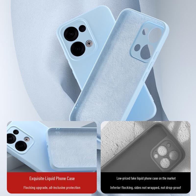 Shangsou Premium Liquid Silicone Phone Case for OPPO Reno13 / Reno13 Pro