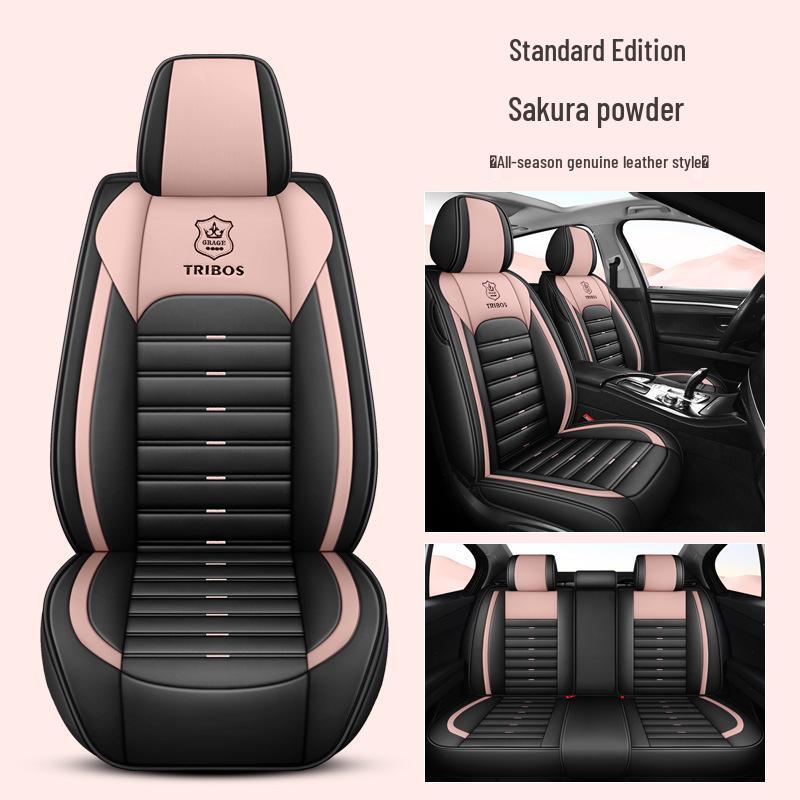 Universal All-Season Leather Car Seat Cushion Cover