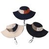 Wide Brim Fisherman hat Quick-dry Mountaineering Caps Large Bucket Hat  Man