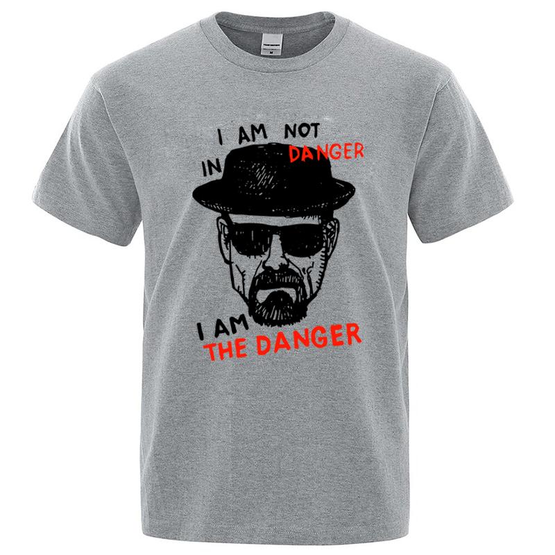 

Summer Men s T-shirt Cotton Blend Short Sleeve Breaking Bad Heisenberg Print Men T-shirt Casual Tshirt Cool T-shirt Male Men Top S разноцветный