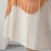 Qooth Women Fashion Tassel Splicing Split Hip Skirt Elegant High Waist Mid-length Pleated Pencil Skirt For Spring Summer QT2120