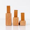 Nordic Solid Wood Door Stopper | Heightened Anti-Collision Plug for Bedroom | Movable Top Anti-Closing Bumper