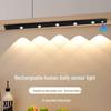 Ultra-Thin Rechargeable LED Motion Sensor Light with Self-Adhesive Strip for Cabinets and Wardrobes