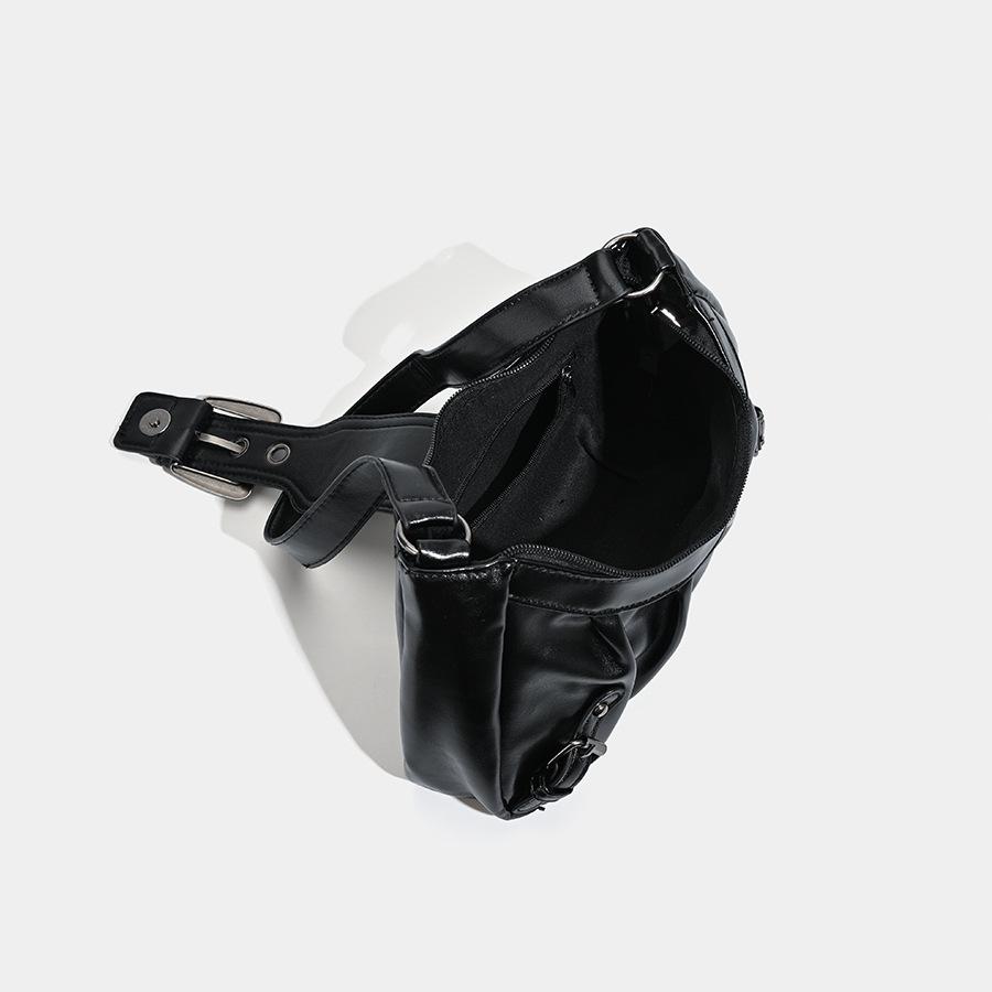 Korean Style Trendy and Versatile Maillard Style Underarm Bag European and American Retro Fashion High End Wasteland Style Single Shoulder Women's Bag