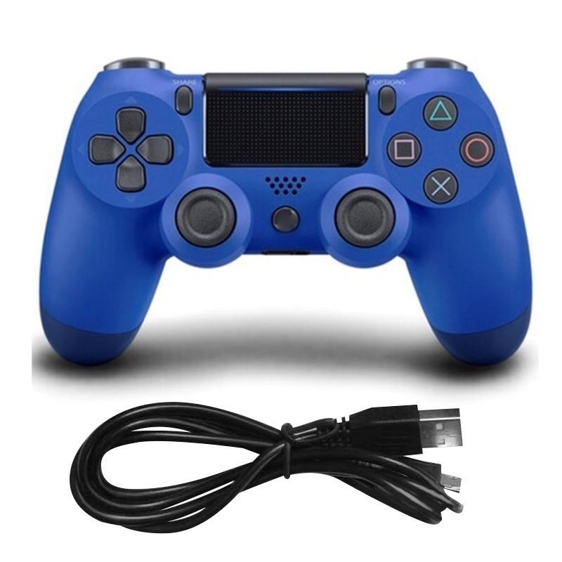 Wired Vibrate Game Controller Handle Dual Double Shock for PC