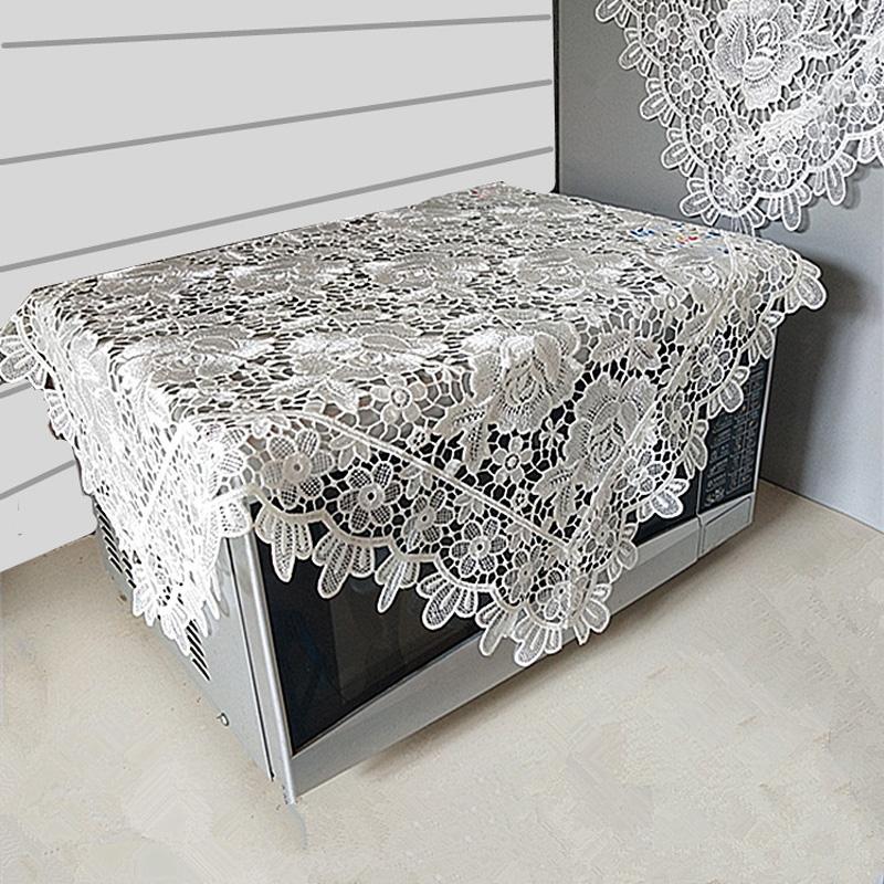 NEW Square Rose Flower Tablecloth Embroidery Dining Table Cover Cloth Kitchen Christmas Wedding Table Decoration and Accessories
