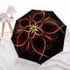 1pc Floral Mandala Automatic Opening/Closing Umbrella with Operation & Windproof Canopy - Folding Design, Holiday Gift yy260225173