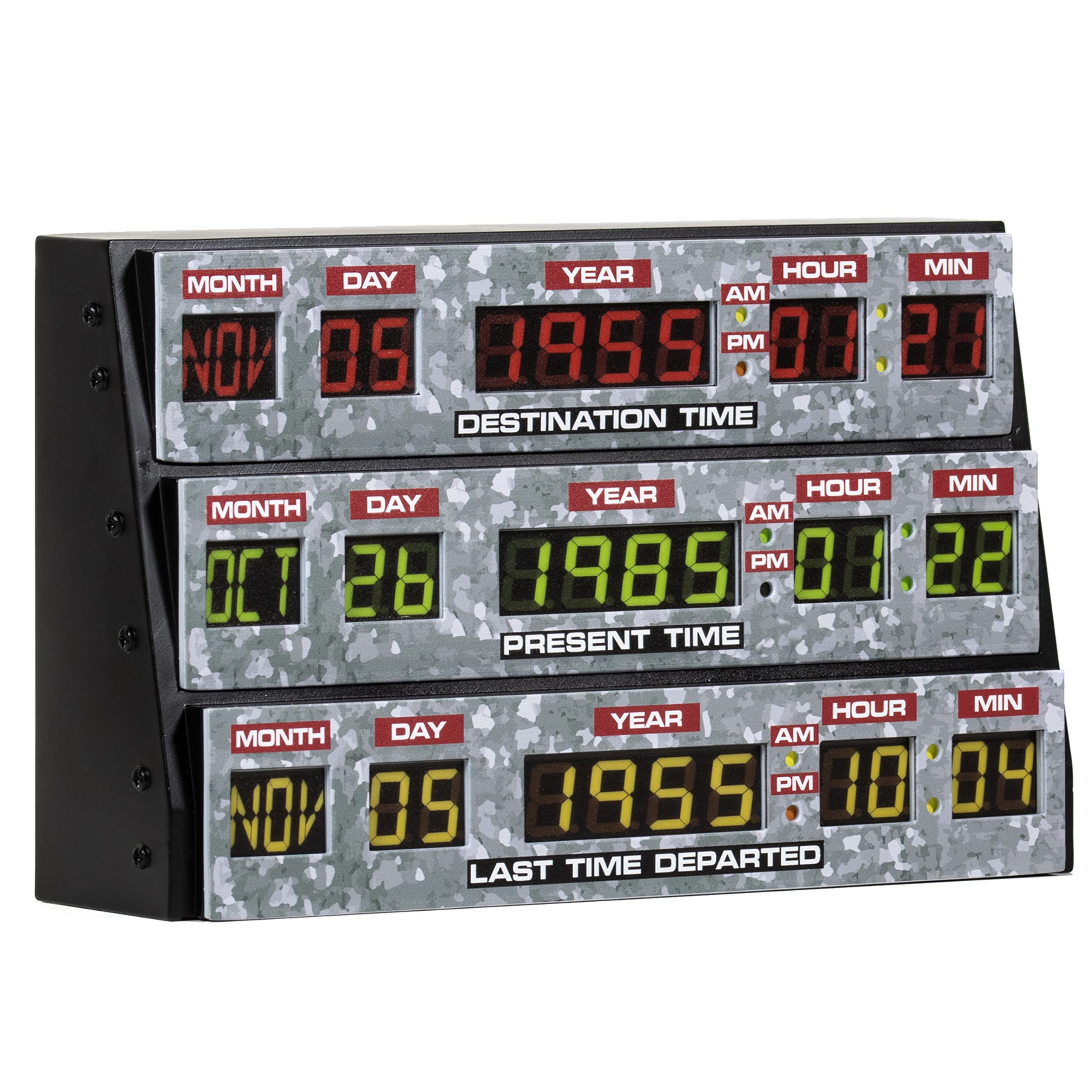 

Numskull Back to the Future 3D Lamp Wall Light - Ambient Lighting Gaming Accessory for Bedroom, Home, Study, Office, or Work - Official Back to the