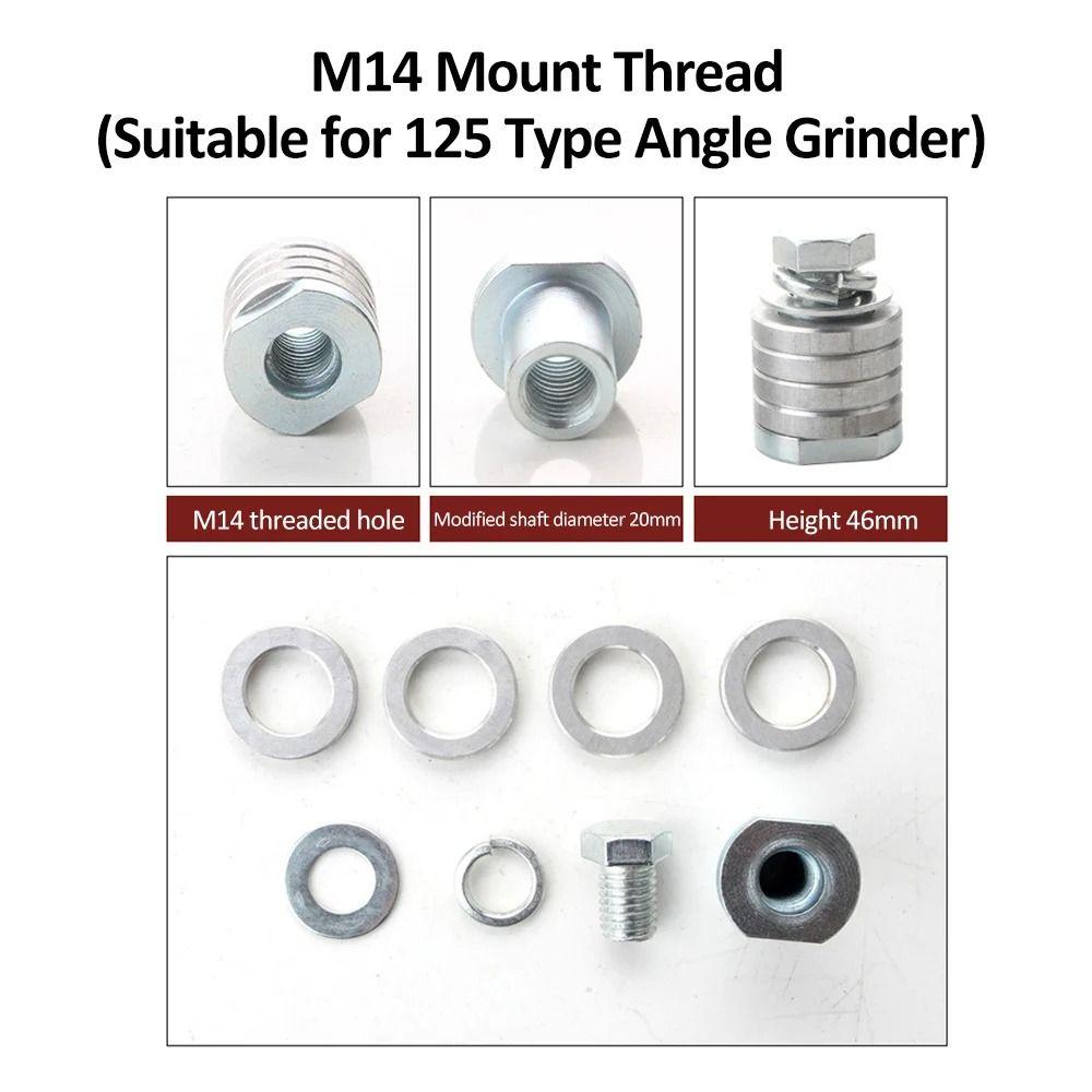 1 Stück Elektrowerkzeugzubehör Winkelschleifer Adapter Umbausatz Schnittstellenkonverter Gelenk