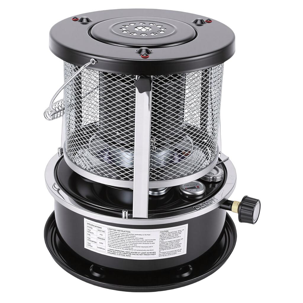 Kerosene Heater Manual Ignition 2 In 1 Kerosene Stove Heater with Adjustable Height for Indoor Outdoor Camping Ice