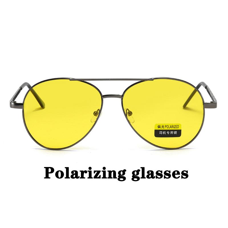 New Men Vintage pilot Polarized Sunglasses Classic Brand Sun glasses Coating Lens Driving Eyewear For Men/Women